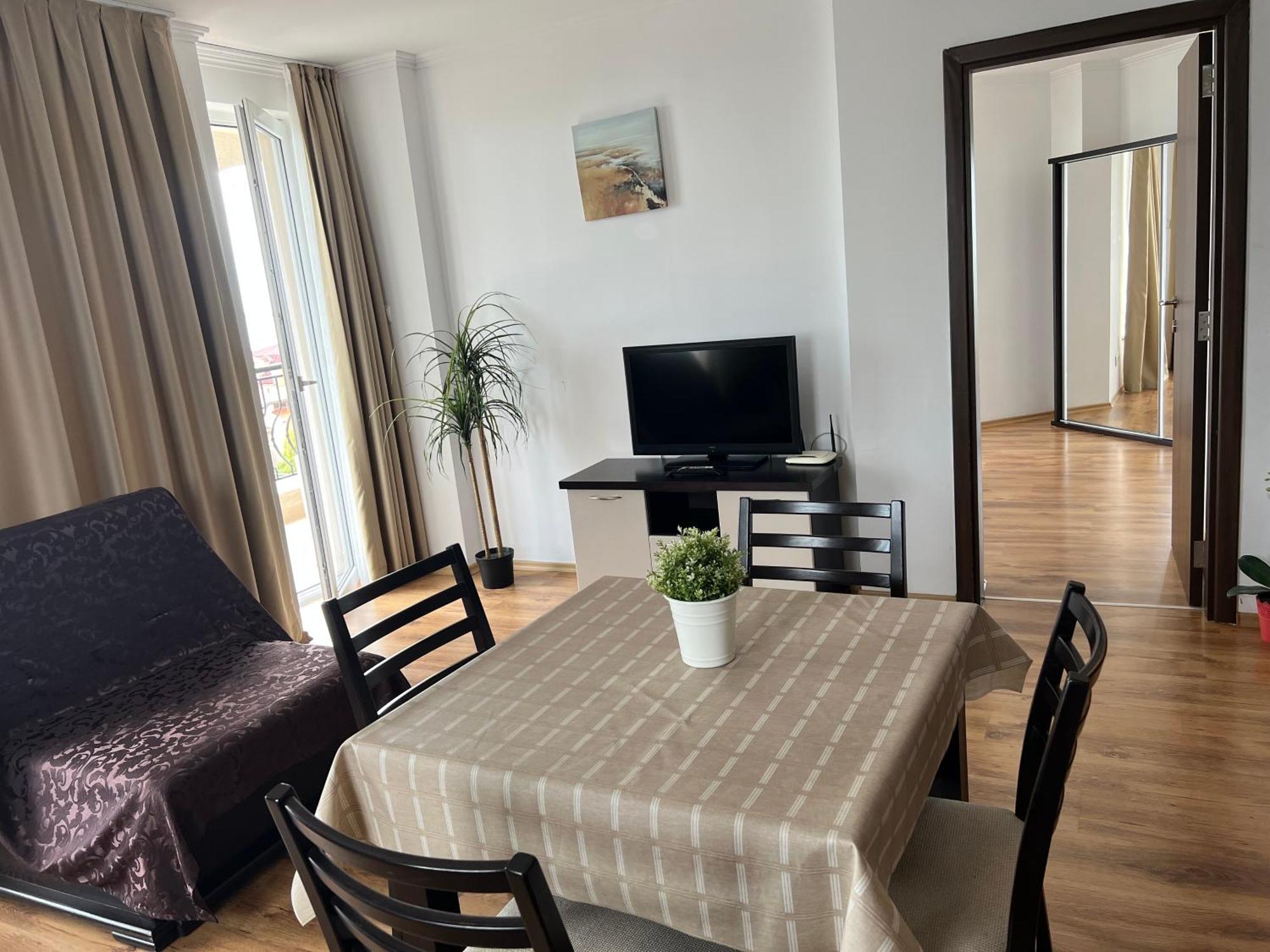 Antorini Apartments Sveti Vlas Bagian luar foto